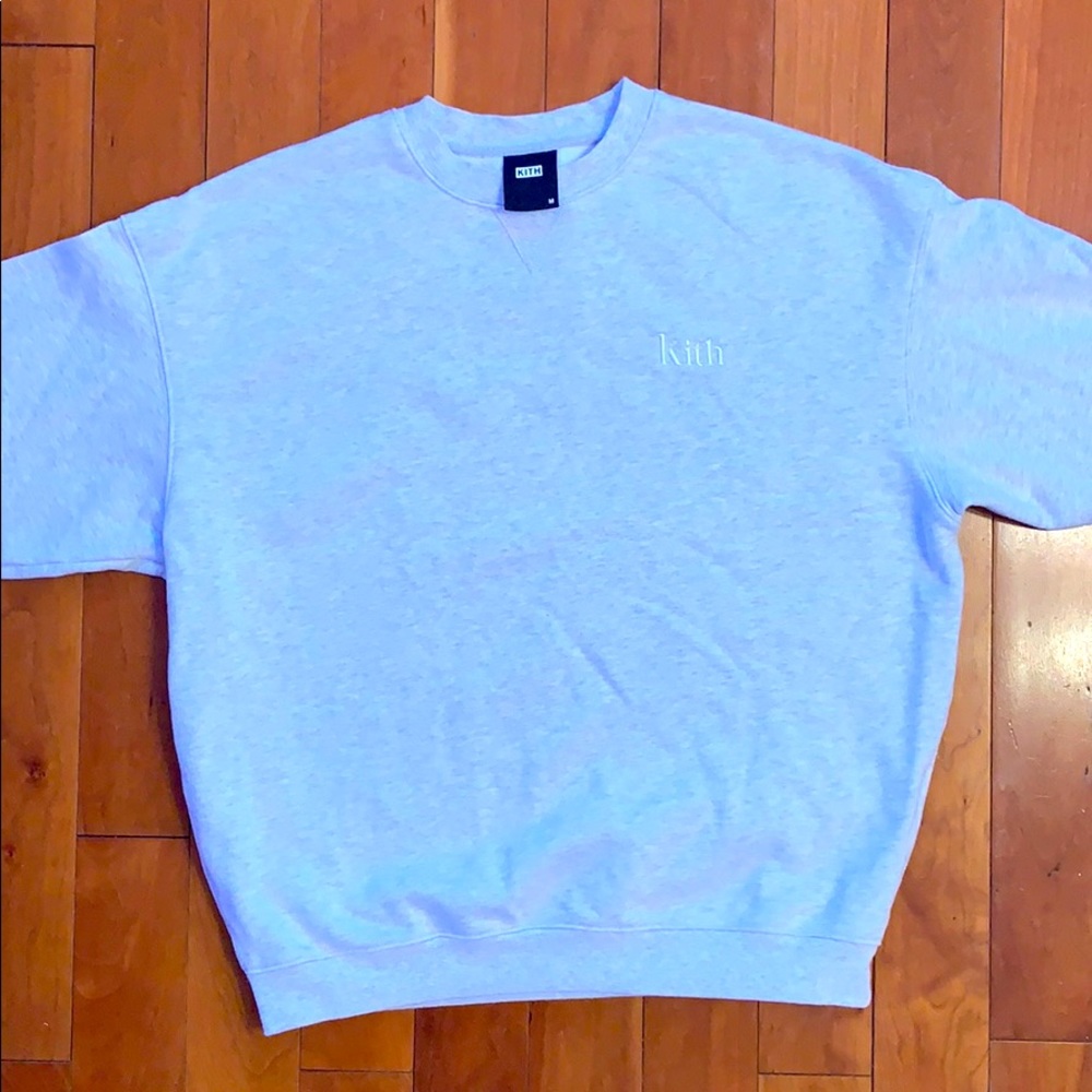 Kith Heather Grey Crewneck Sweater